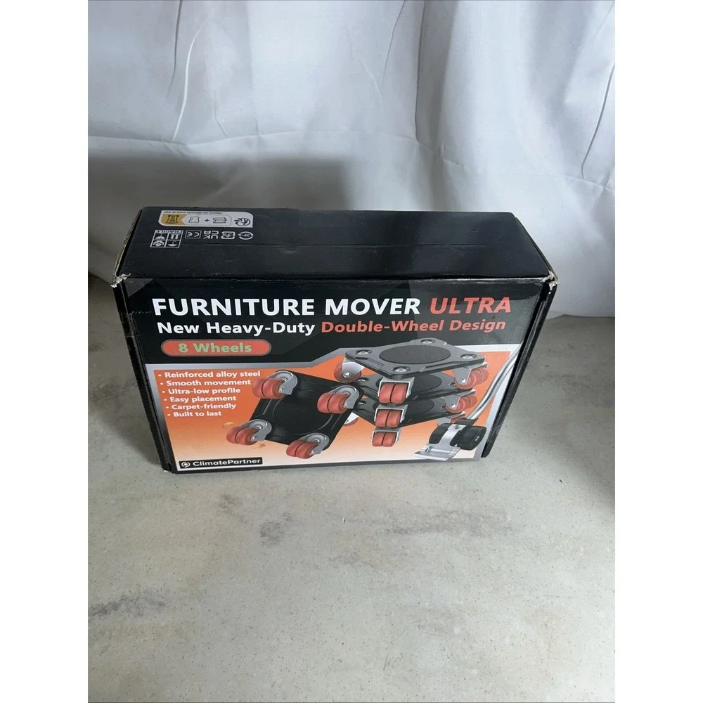 Heavy Duty Furniture Movers with 8 Wheels